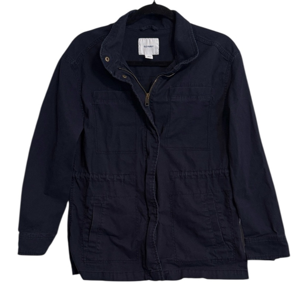 Old Navy Navy Blue Utility Jacket